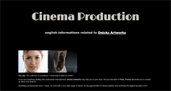 Desktop Screenshot of cinema-production.com